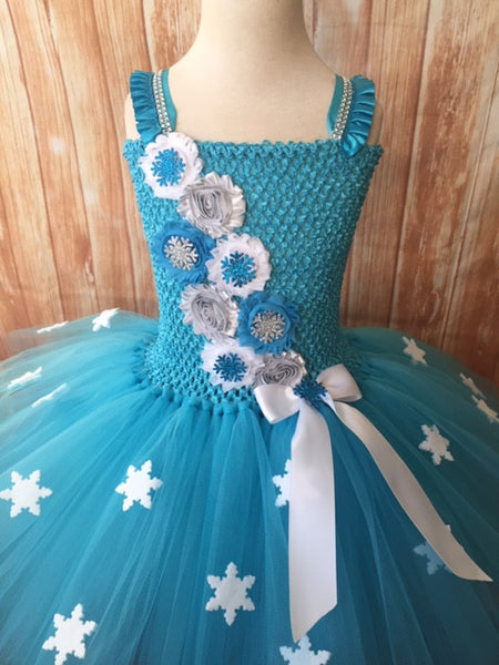 Winter wonderland tutu/Elsa tutu/snowflake birthday tutu outlet