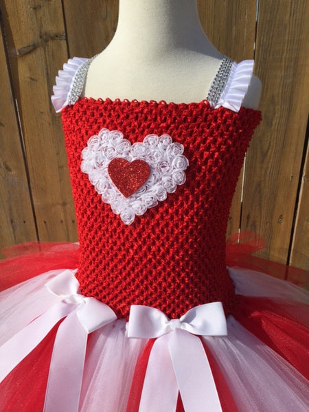 Tutu valentines clearance dress