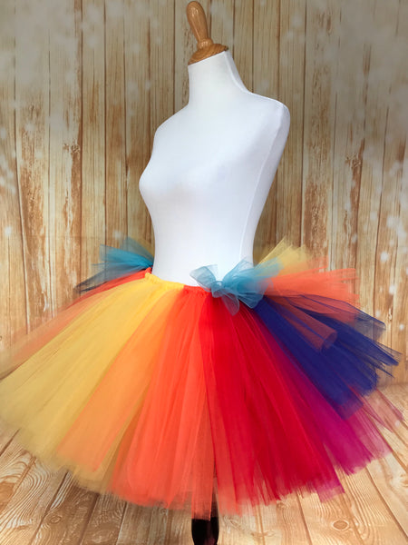 Rainbow Tulle Dress Up Tutu – The Village Tinker