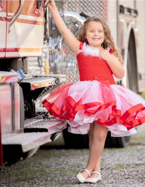 Shops girls red tutu dress