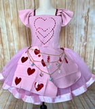 Descendants Bridget Tutu, Rise of the Red Descendants Costume, Princess Bridget of Hearts