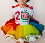 Cocomelon Birthday Tutu Outfit,  Cocomelon Party, Cocomelon Birthday