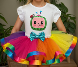 Cocomelon Birthday Tutu Outfit,  Cocomelon Party, Cocomelon Birthday