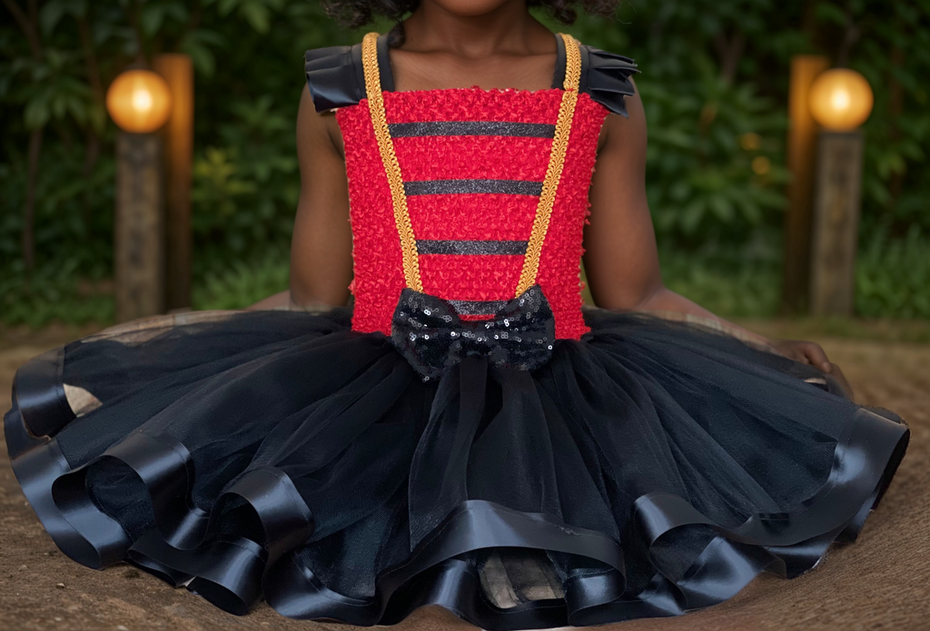 Nutcracker Tutu, Nutcracker Ribbon Trim Tutu Dress