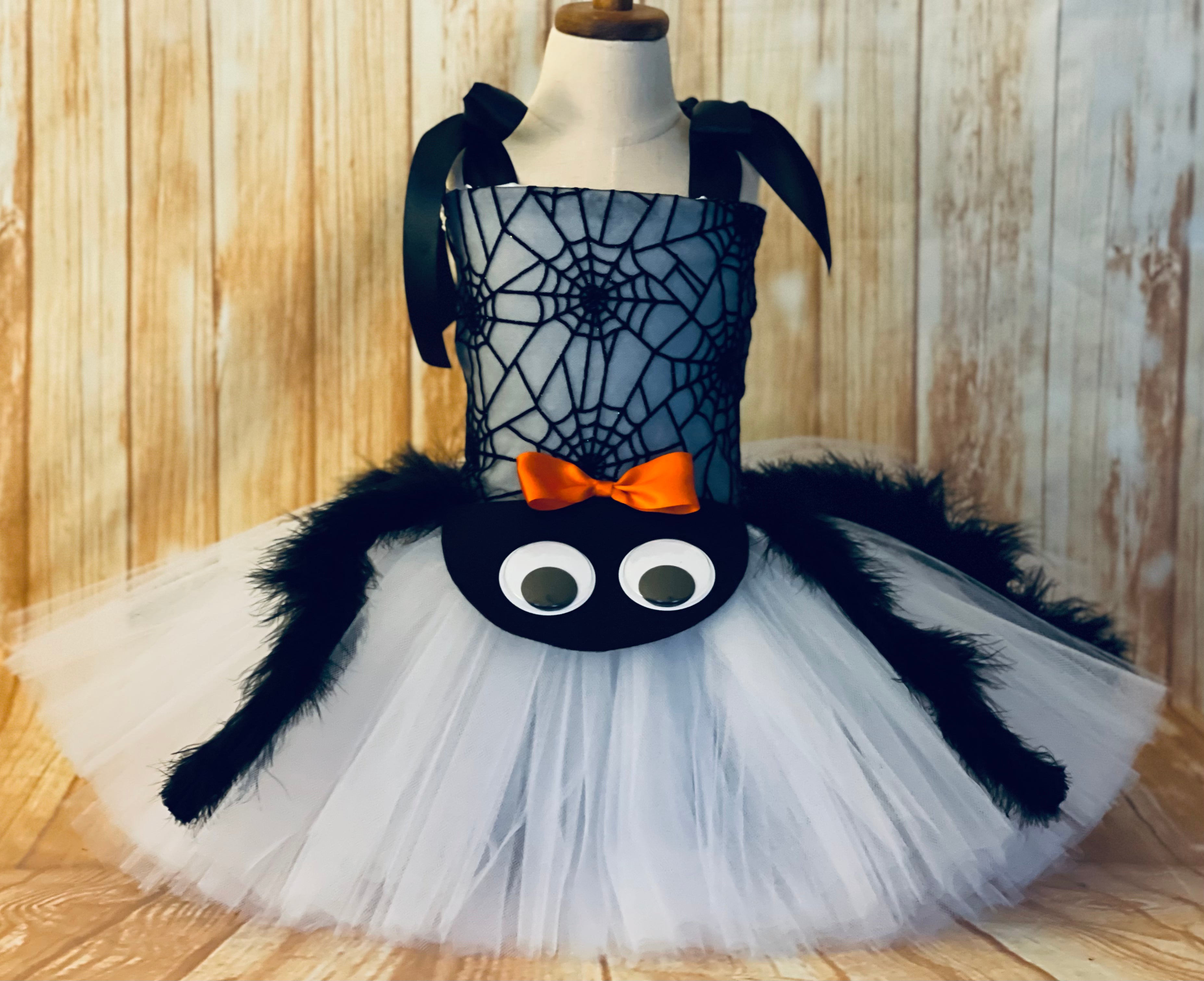 Spider Tutu, Spider Web Halloween Costume | Little Ladybug Tutus