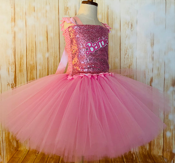 Barbie Pink Tutu Dress | Little Ladybug Tutus