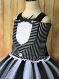 Jack Skellington Tutu, Jack Skellington Girls Tutu Dress, Jack Skellington Tutu Costume - Little Ladybug Tutus