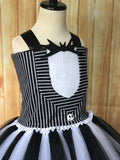 Jack Skellington Tutu, Jack Skellington Girls Tutu Dress, Jack Skellington Tutu Costume - Little Ladybug Tutus