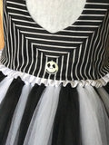 Jack Skellington Tutu, Jack Skellington Girls Tutu Dress, Jack Skellington Tutu Costume - Little Ladybug Tutus