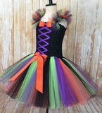 Witch Tutu, Girls Witch Dress, Witch Costume for Girls, Witch Tulle Dress - Little Ladybug Tutus