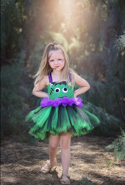 Frankenstein Tutu, Girls Frankenstein Halloween Costume | Little ...