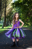 Mal Tutu, Mal Tutu Dress, Descendants Tutu, Mal Costume, Descendants Costume - Little Ladybug Tutus